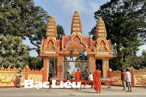 Đồng bào Khmer rộn ràng đón Tết cổ truyền