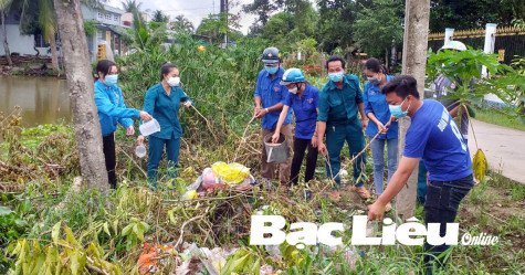 Thanh niên dân tộc Khmer góp sức xây dựng quê hương