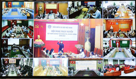Hội nghị trực tuyến tập huấn nghiệp vụ thông tin, truyền thông năm 2022