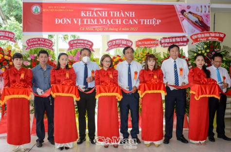 Khánh thành Đơn vị tim mạch can thiệp