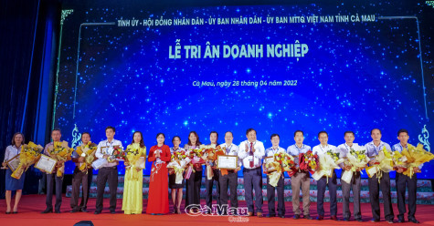 Họp mặt doanh nghiệp tỉnh Cà Mau năm 2022