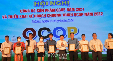 Năm 2022, phấn đấu công nhận mới ít nhất 30 sản phẩm đạt 3-4 sao