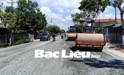 Dự án nâng cấp chống ngập Quốc lộ 1 qua Bạc Liêu: Đẩy nhanh tiến độ thi công