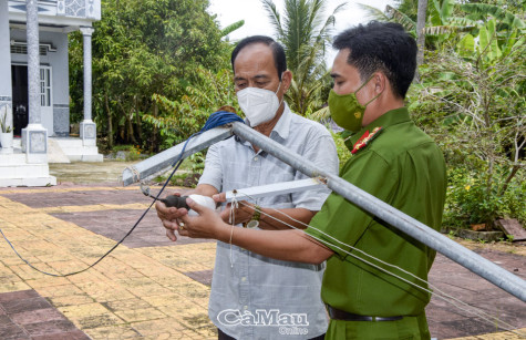 Khánh Bình Tây Bắc: Giữ vững tiêu chí an ninh trật tự