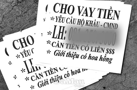 Cảnh giác hoạt động “tín dụng đen”