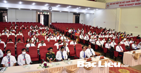 Phiên trù bị Đại hội đại biểu Hội Chữ thập đỏ tỉnh Bạc Liêu lần thứ VIII, nhiệm kỳ 2022 - 2027