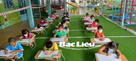 Trường mầm non Hoa Hồng:​ Tổ chức thành công hội thi “Bé khéo tay” cấp trường năm học 2021 - 2022