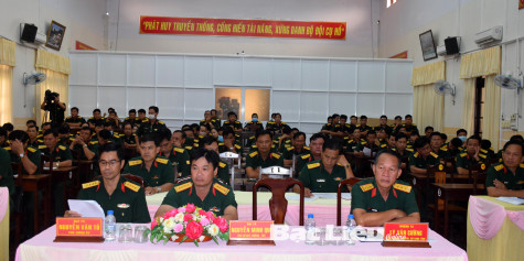Đảng ủy Quân sự tỉnh: Tọa đàm học tập và làm theo Bác gắn với công tác xây dựng, chỉnh đốn Đảng