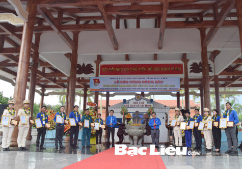 Tuổi trẻ Bạc Liêu học tập và làm theo Bác