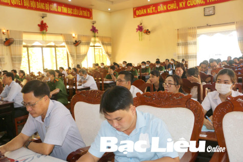 Sở Tư pháp: Tập huấn nghiệp vụ hòa giải ở cơ sở năm 2022