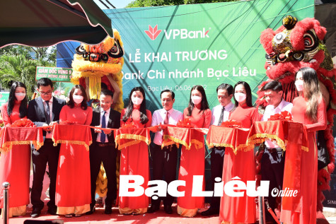Ngân hàng Thương mại cổ phần Việt Nam Thịnh Vượng khai trương Chi nhánh tại Bạc Liêu