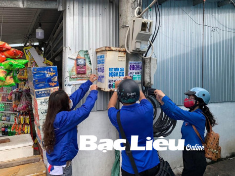 Góp sức trẻ xây dựng TP. Bạc Liêu thành đô thị loại I