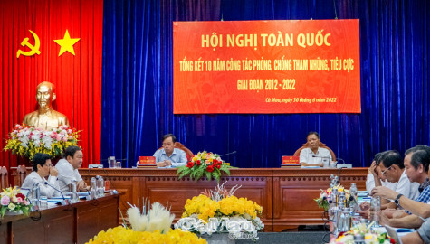 Công cuộc phòng, chống tham nhũng, tiêu cực đã đạt được những kết quả to lớn