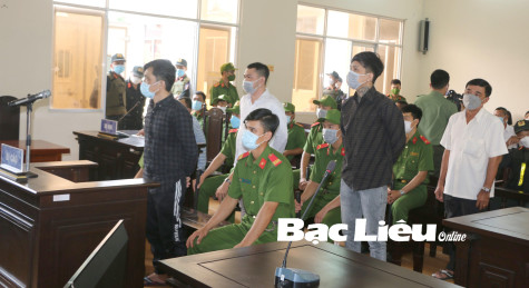 25 năm tù cho bị cáo Khưu Hoài Tâm và đồng bọn