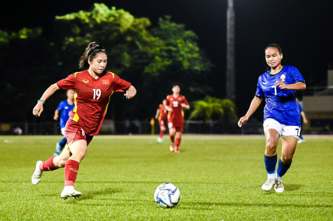 Tuyển nữ Việt Nam bắt đầu hành trình tạo nên lịch sử tại AFF Cup 2022