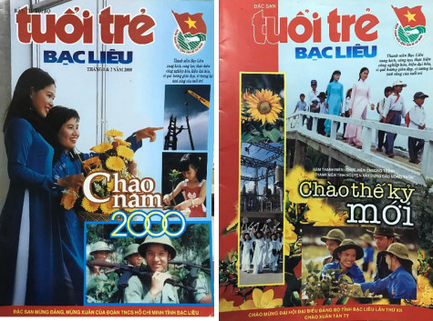 Bìa “báo xuân” năm ấy…