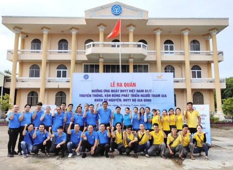 BHXH tỉnh và Bưu điện tỉnh: Ra quân tuyên truyền BHXH, BHYT tự nguyện