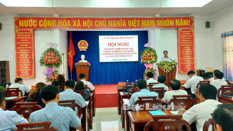 Huyện Hòa Bình: Tổng kết 20 năm thực hiện Nghị định 78 của Chính phủ về tín dụng đối với hộ nghèo