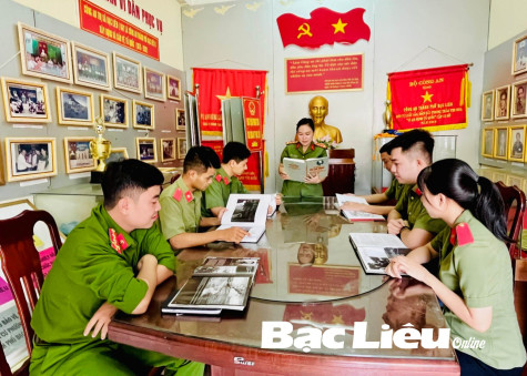 Tuổi trẻ Công an TP. Bạc Liêu: Chung sức vì bình yên cuộc sống