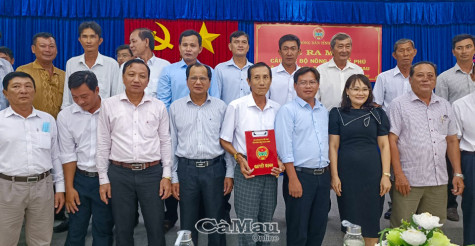 Ra mắt CLB Nông dân tỷ phú xã Tân Thành, TP Cà Mau