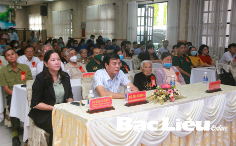 TP. Bạc Liêu: Họp mặt 70 người có công với cách mạng tiêu biểu
