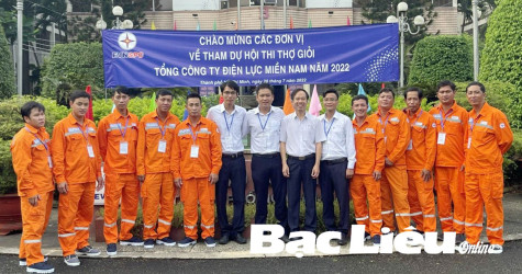 Hội thi thợ giỏi, điều độ viên giỏi năm 2022 tại TP. Hồ Chí Minh: Công ty Điện lực Bạc Liêu đoạt 1 giải tập thể và 3 cá nhân