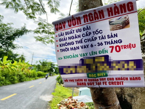 Tín dụng đen len lỏi về các vùng quê