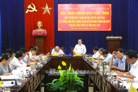 Nâng cao hiệu quả học tập và làm theo Bác trong đội ngũ cán bộ cơ sở: Quan trọng và cấp thiết