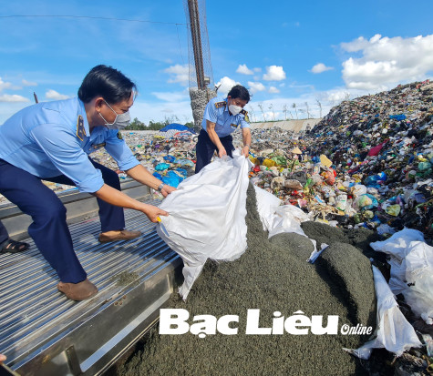 Tiêu hủy 1,5 tấn trà không rõ nguồn gốc
