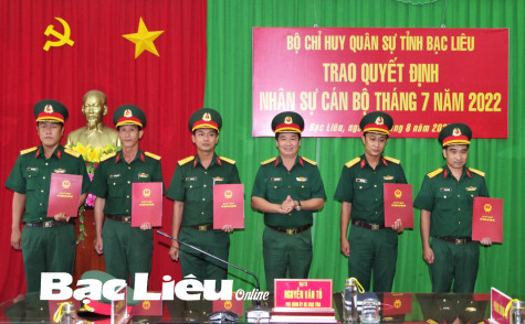 Đảng ủy Quân sự tỉnh: Quán triệt, triển khai thực hiện Nghị quyết và Kết luận của Bộ Chính trị
