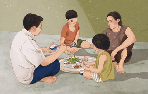 Mắm ruốc ngày mưa…