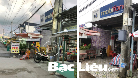 Tủ điện không đảm bảo an toàn đã được thay mới