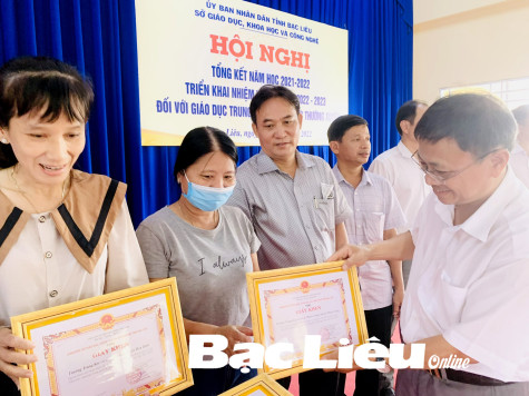 Triển khai nhiệm vụ năm học 2022 - 2023 đối với giáo dục trung học và GDTX