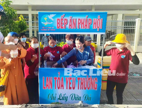 Lan tỏa yêu thương từ “Bếp ăn Pháp Hội”