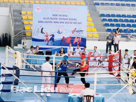 Đại hội TD-TT tỉnh Bạc Liêu lần thứ VI - năm 2022: Hoàn thành 11/17 môn thi đấu