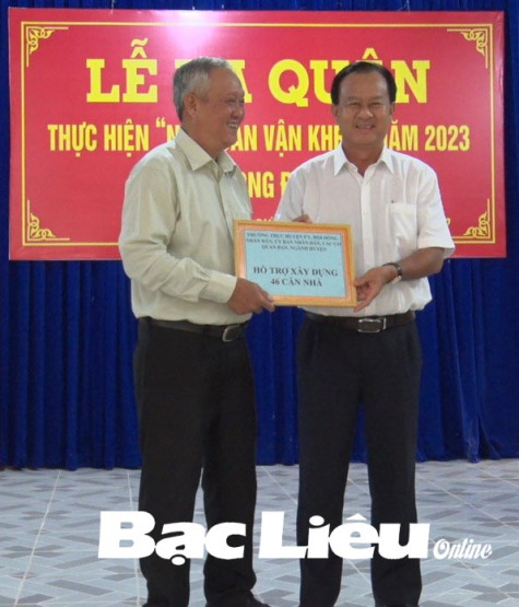 Gần 9 tỷ đồng thực hiện Năm Dân vận khéo tại xã Long Điền Tây
