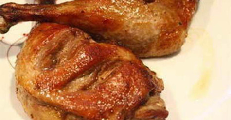 Cuối tuần, thơm lừng gian bếp với vịt nướng chao