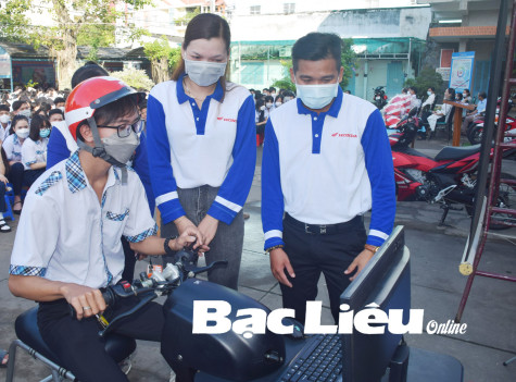 Hệ thống Honda Thành Mỹ: Góp phần xây dựng văn hóa giao thông trong thanh niên
