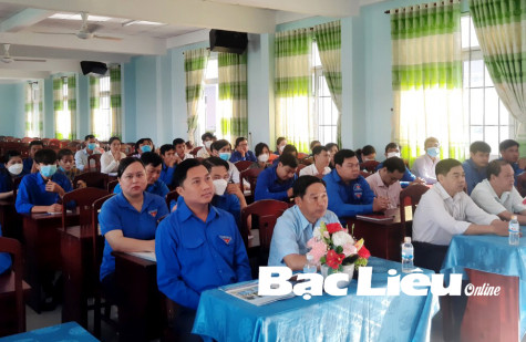 Huyện Vĩnh Lợi: 67 cán bộ Đoàn cơ sở được bồi dưỡng chính trị và nghiệp vụ