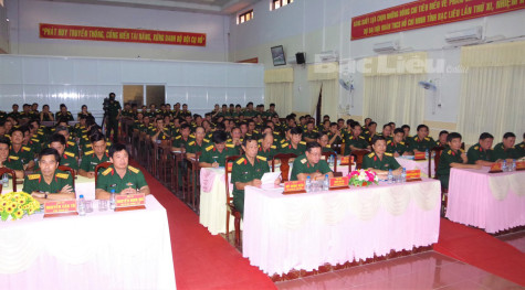 Bộ Tư lệnh Quân khu 9: Đối thoại dân chủ trực tiếp với cán bộ, chiến sĩ LLVT tỉnh Bạc Liêu