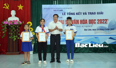 Tổng kết, trao giải cuộc thi “Đại sứ văn hóa đọc” năm 2022