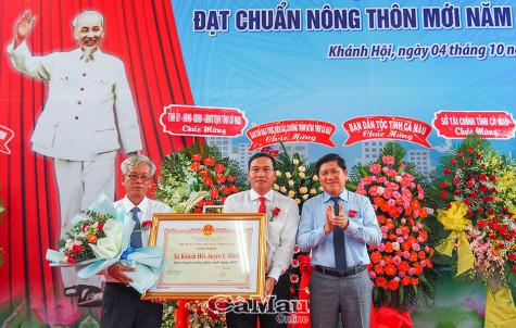 Khánh Hội đạt chuẩn nông thôn mới