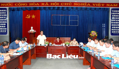 HĐND tỉnh giám sát đầu tư kết cấu hạ tầng tại TX. Giá Rai