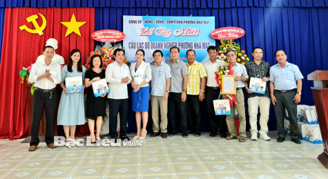 Ra mắt Câu lạc bộ Doanh nghiệp phường Nhà Mát