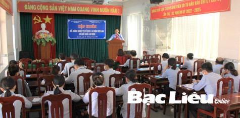 Mở lớp tập huấn về nghiệp vụ lao động, việc làm, xuất khẩu lao động