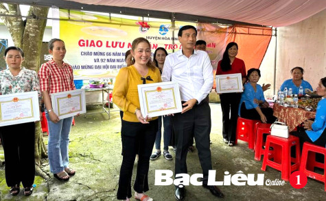 Hội LHPN huyện Hòa Bình: Nhiều hoạt động chào mừng kỷ niệm 92 năm Ngày thành lập Hội LHPN Việt Nam