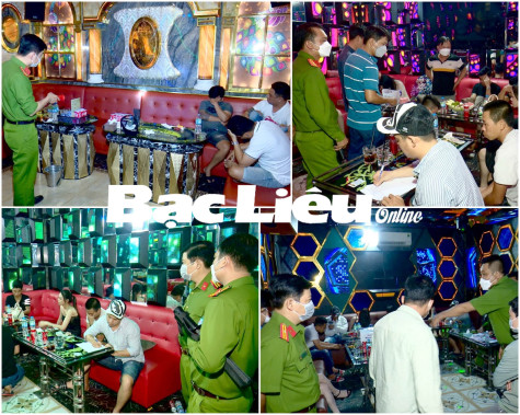 Bắt quả tang 28 thanh niên sử dụng trái phép chất ma túy tại quán karaoke