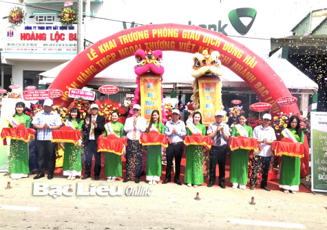 Ngân hàng Vietcombank Chi nhánh Bạc Liêu: Khai trương hoạt động Phòng giao dịch Gành Hào