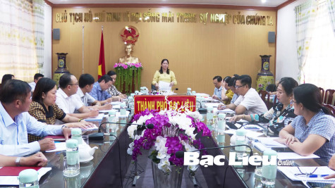 TP. Bạc Liêu: Họp bàn giải pháp nâng cao  công tác bảo hiểm xã hội, bảo hiểm y tế, bảo hiểm thất nghiệp