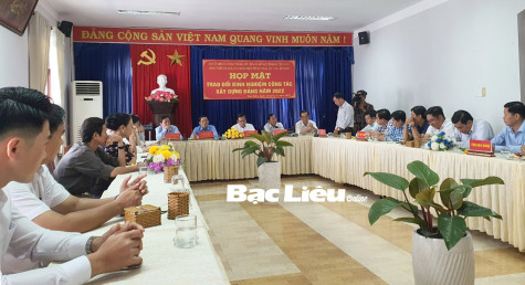Đảng ủy Khối các cơ quan tỉnh Bạc Liêu: Họp mặt trao đổi kinh nghiệm công tác xây dựng Đảng năm 2022